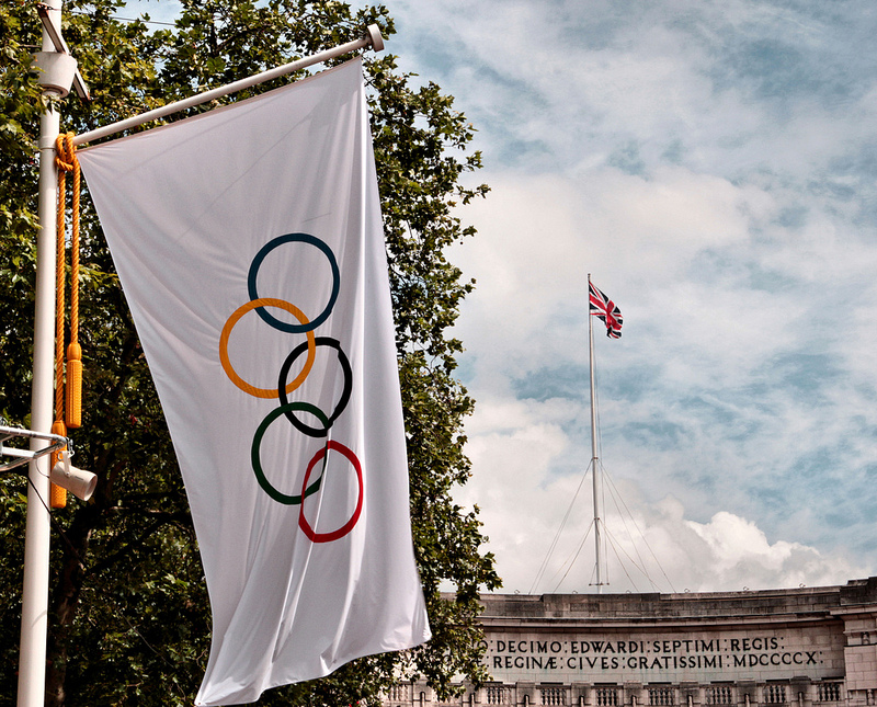 Olympische Flagge