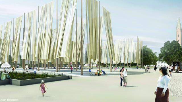 Fahnenmast-Projekt